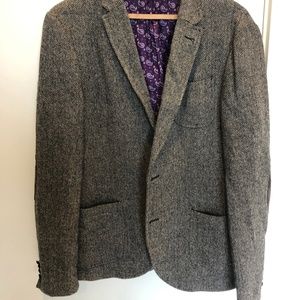 Men's Wool herringbone Blazer